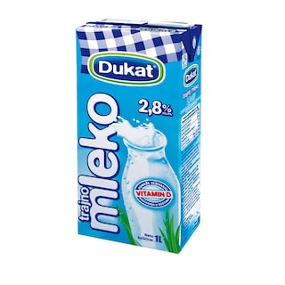 Mleko trajno 2.8%mm Dukat 1L