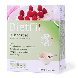 Ovsena kasa malina i vanila 5x50g