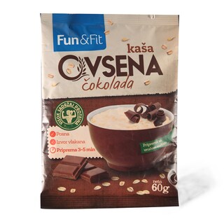 Ovsena kasa cokolada Fun&Fit 60g