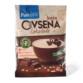 Ovsena kasa cokolada Fun&Fit 60g