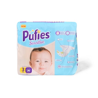 Pelene Pufies,3 big pack Midi 4-9kg, 100