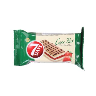 Cake bar strawberry 7Days 30g