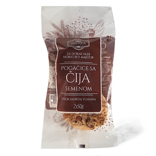 Pogacice sa cija semenom 100g