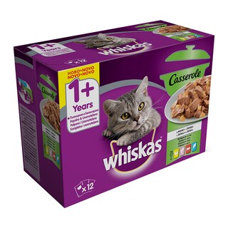 Whiskas Casserole Mesani izbor 12x85g