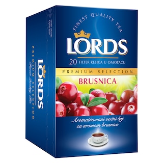 Caj Brusnica Lords 40g