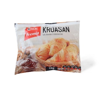 Smrz.kroasan sa kakao kremom Premia 1kg