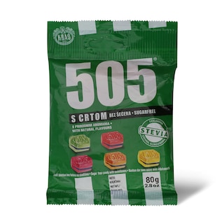 Bombone 505 Sa Crtom bez secera 80g red