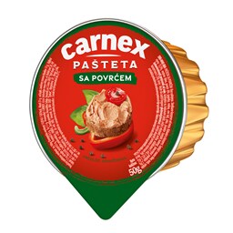 Pasteta sa povrcem Carnex folija 50g