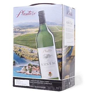 Vino Krstac bag in box Plantaze 3L