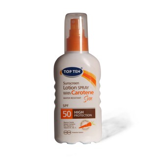 Losion/sun.Carotene spf50 Top Ten 180ml