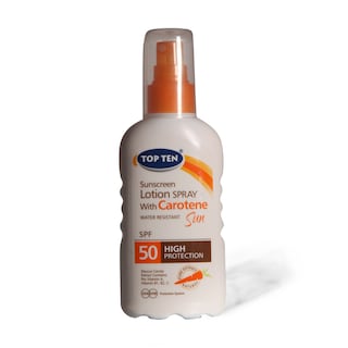 Losion/sun.Carotene spf50 Top Ten 180ml