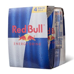 Red Bull multipack limenka 4x0.25l