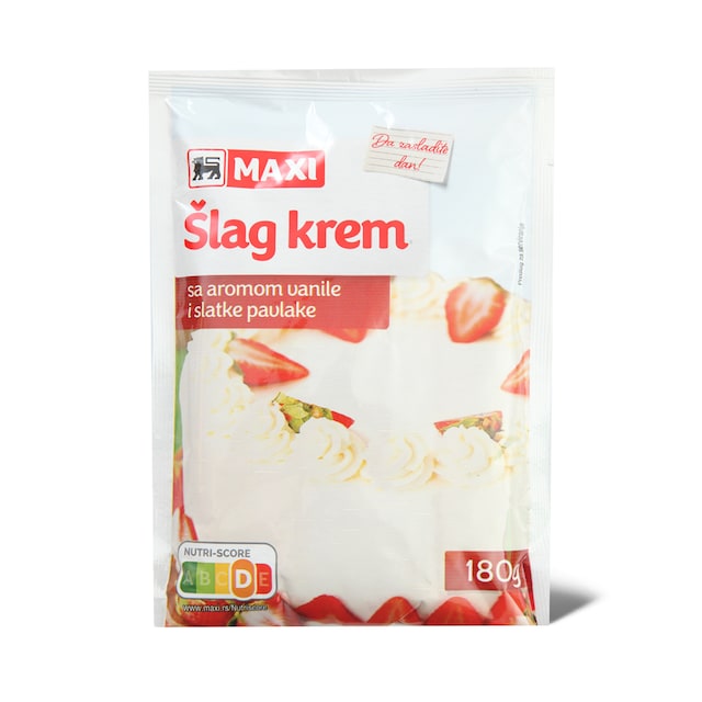 Maxi Slag krem 180g
