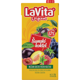 Sok crveni koktel nek.La Vita 2l