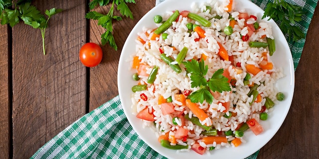 Pirinač sa povrćem