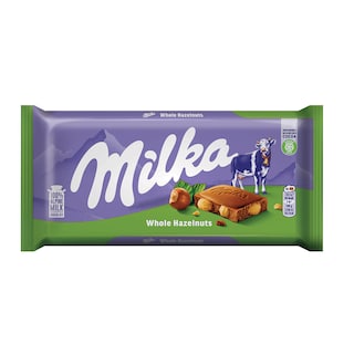 Cokolada mlecna wholenuts Milka 100g