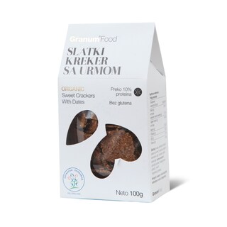 Krekeri slatki sa urmom organik 100g