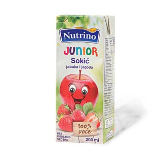 Sok Nutrino jabuka i jagoda 0.2l