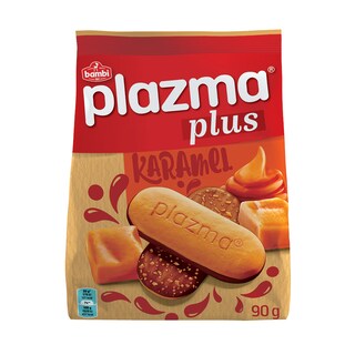 Keks Plazma plus sa karamelom 90g