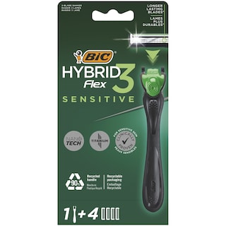 Brijac Flex3 Sen.Hyb.BIC rucica+4 dopune