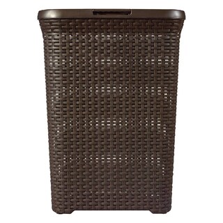 Kos za ves ratan braon Curver 60l