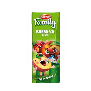 Sok breskva Family Nectar 0,2l