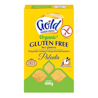 Gold P.Grain Org.int.kukur.palenta 400g