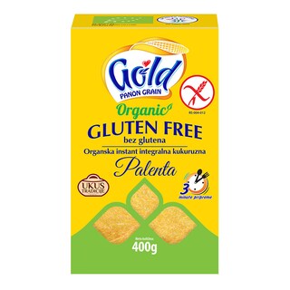 Gold P.Grain Org.int.kukur.palenta 400g