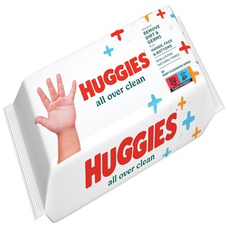 V.maramice Huggies All Over Clean 56kom