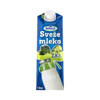 Mleko sveze 2.8%mm Meggle 1l