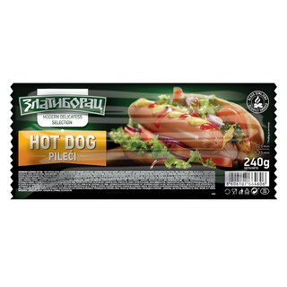 Zlatiborac Hot Dog pileci 240g