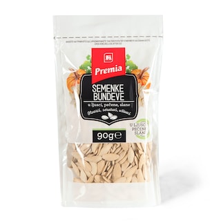 Semenke bundeve ljus.pec,sl.Premia 90g