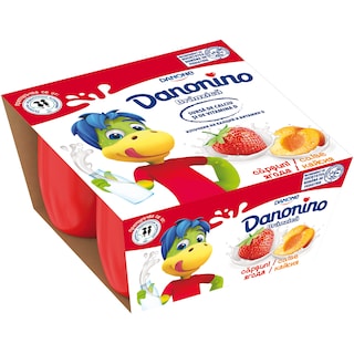 Danonino jagoda kajsija 4x50g