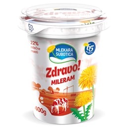 Mileram 22%mm Zdravo 400g