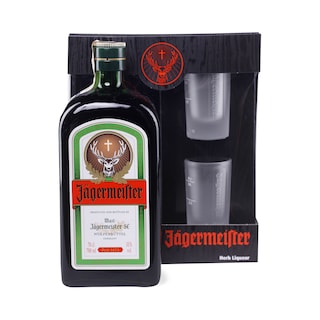 Liker Jagermeister 0.7l+2long drink case