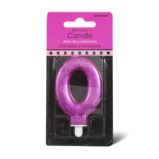 Sparkl svecica 0 Pink Amscan 9,3cm