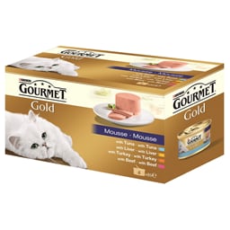 Hrana za macke Gourmet govedina 4x85g