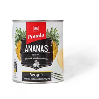 Ananas kolutovi Premia 820g