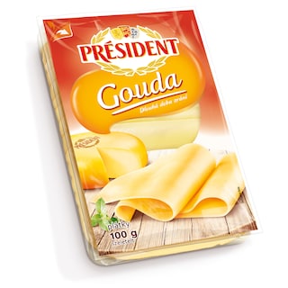 Sir Gouda slajs President 100g