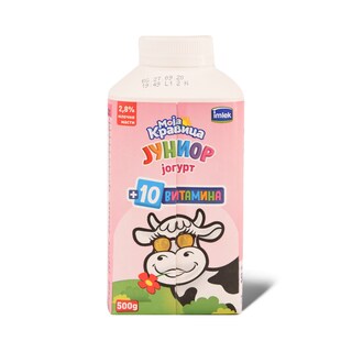 Jogurt junior 2.8%mm Moja Kravica 500g