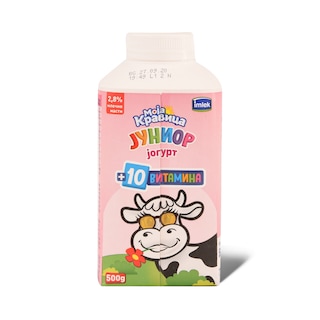 Jogurt junior 2.8%mm Moja Kravica 500g