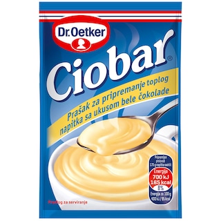 Topla cokolada bela Dr Oetker 25g