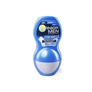 Rollon mineral Men xtra 96h Garnier 50ml
