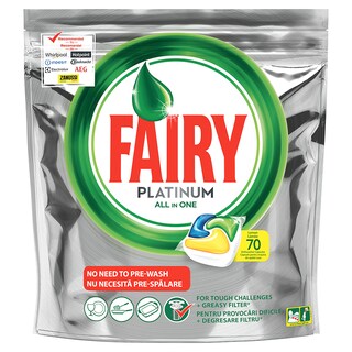 Kapsule/mas.pranje Platinum Fairy 70kom