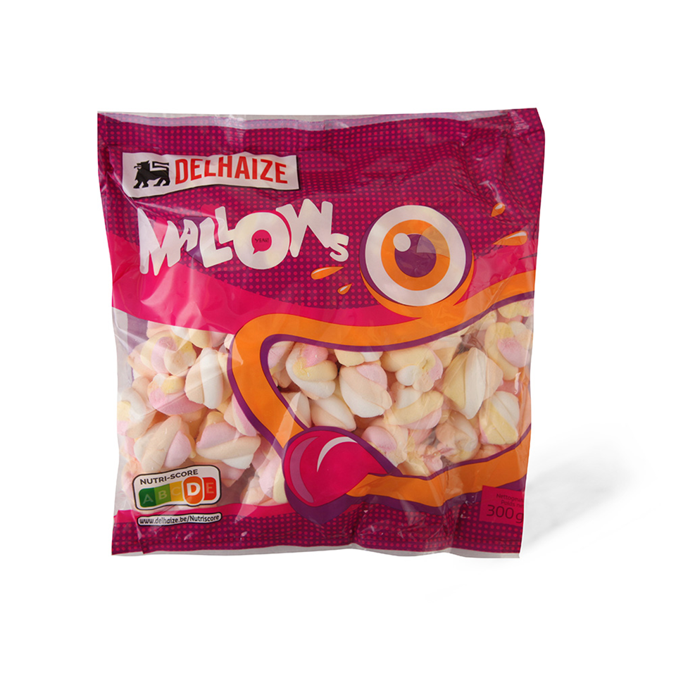 Bombone penaste Marshmall twist 300g