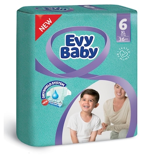 Pelene XL twinpack 15-30kg 32kom Evybaby