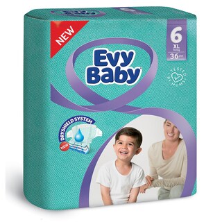 Pelene XL twinpack 15-30kg 32kom Evybaby