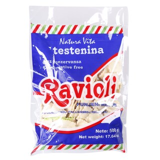 Ravioli sa mesom Natura Vita 500g