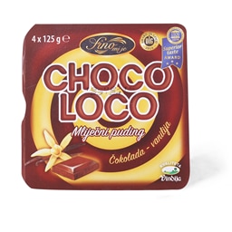 Puding choco-loco Vindija 500g (4x125g)