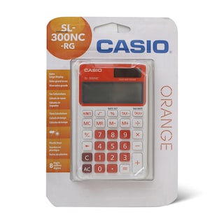 Dzepni kalkulator sl 300nc orange Casio